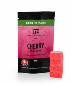 Cherry Sativa Jelly Bomb - Twisted Extracts