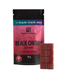 Black Cherry 1:1 Bombs - Twisted Extracts