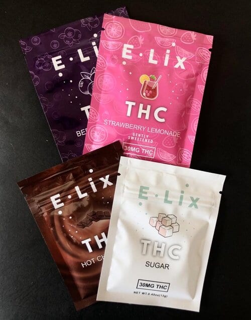 E•LIX – THC DRINK MIXES (30MG of THC)