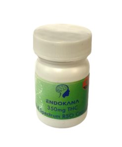 350mg THC - Rick Simpson Oil Capsules (5 Pack - 1750mg THC total) - EndoKana
