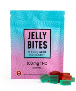 Jelly Bites - Berry Mix (100mg of THC – Indica)