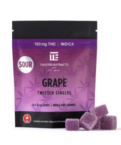 Twisted Extracts - Grape Sour Singles (160mg THC)
