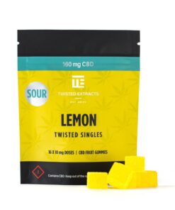 Twisted Extracts - Lemon Sour Singles (160mg CBD)
