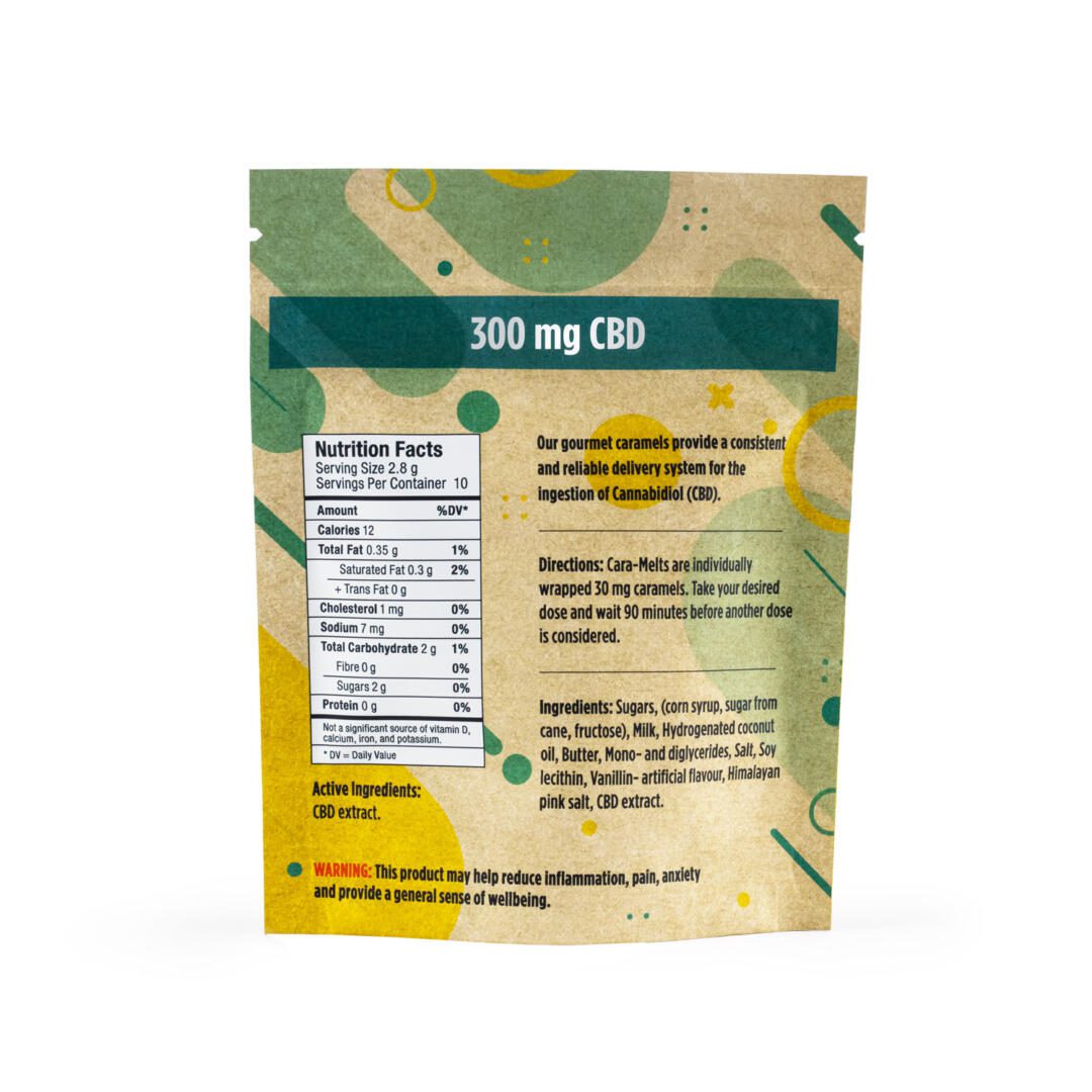Salted Cara-Melts 300mg CBD - Twisted Extracts - Image 2