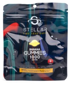 STELLAR: 1000MG THC INFUSED GUMMIES (assorted flavours)