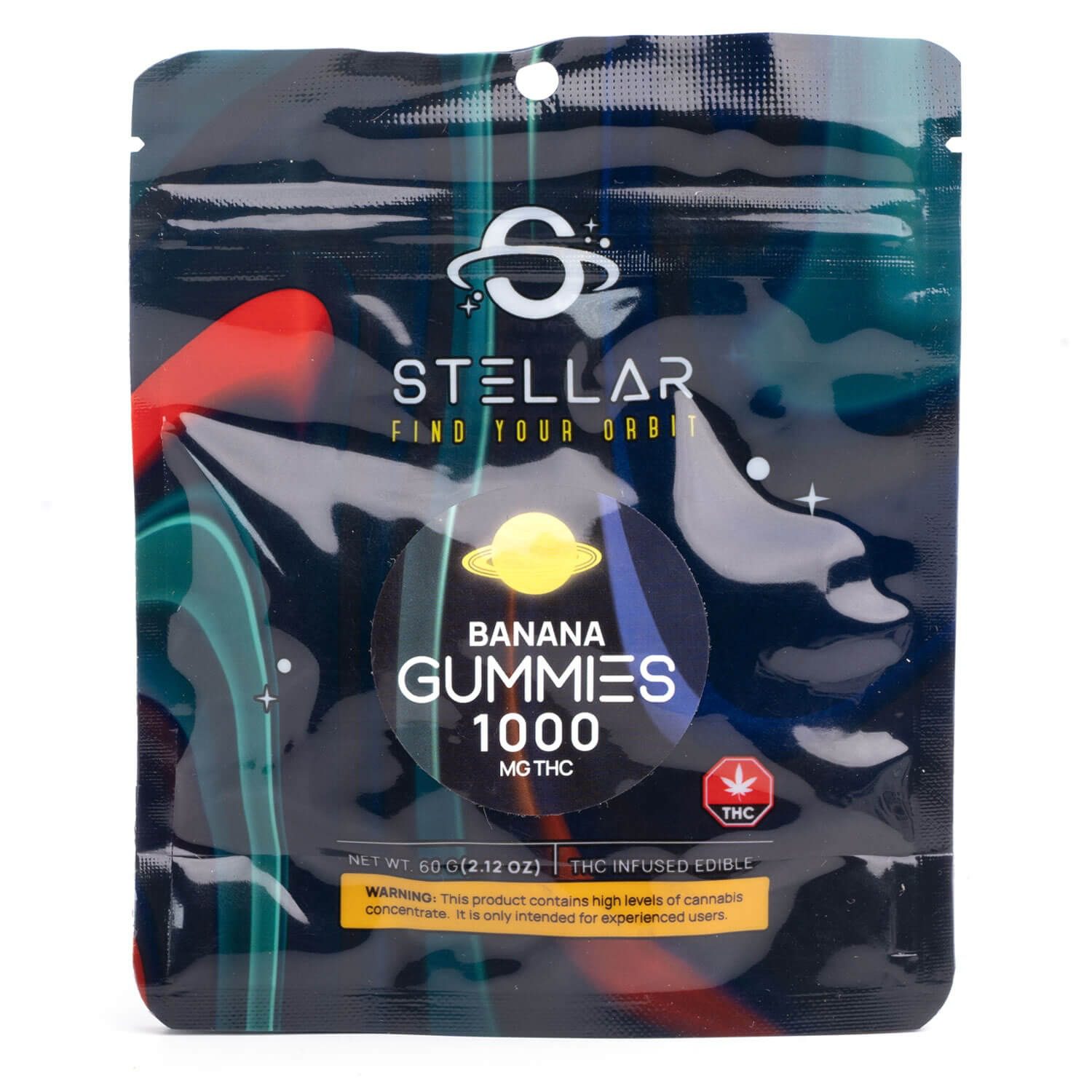 STELLAR: 1000MG THC INFUSED GUMMIES (assorted flavours)