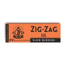 Zig Zag Slow Burning Orange Papers - 1 1/4"
