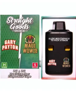 Straight Goods – 6 Gram Dual Chamber Disposable Vape