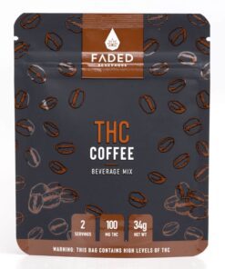 Faded Cannabis Co. – Coffee Beverage Mix (100mg of THC)
