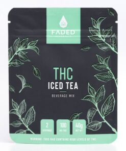 Faded Cannabis Co. – Iced Tea Beverage Mix (100mg of THC)