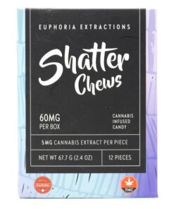 Euphoria Extractions - Shatter Chews  (60mg of THC)