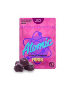 Atomic Wheelchair Vegan Grape Gummies (1200mg of THC)