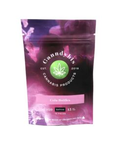 Canndybis - Cola Bottles (120mg THC - 20mg CBD - Sativa)